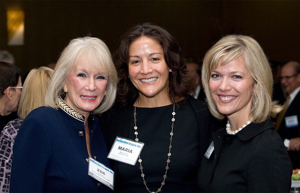 Silver Sponsor IMS’ Zoe McMillen, Healthcare Links’ Maria Hames and ROi’s Kathie Woehrmann (left to right)