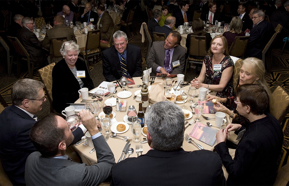 Table 7 featured the daughter and son of the late Paul Farrell (Bellwether Class of 2012) and a host of sponsors
