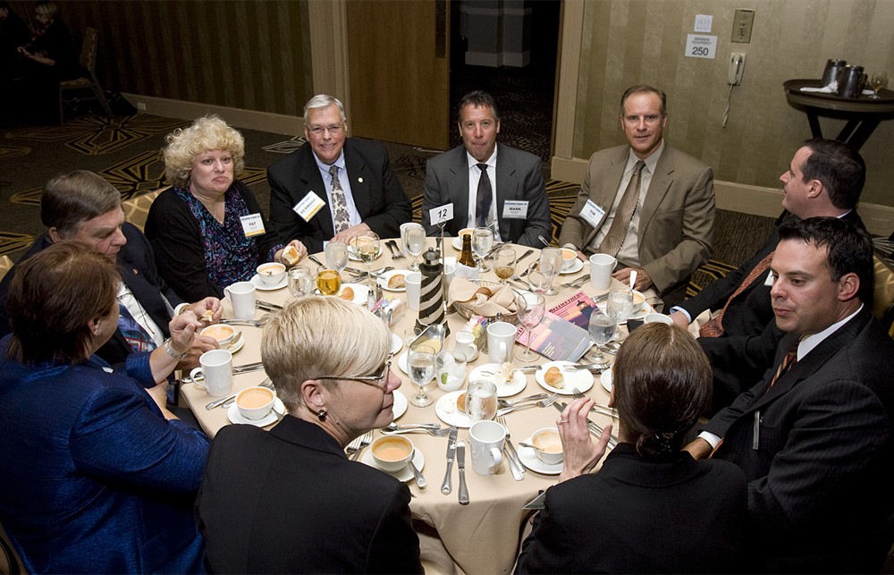 Table 12 featured executives from Gold Sponsor Amerinet, AHRMM and CareFusion and was anchored by Founding Board Members Jim Dickow and Derwood Dunbar Jr. (Bellwether Class of 2011)