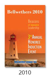 Bellwethers Honoree Induction Event program cover