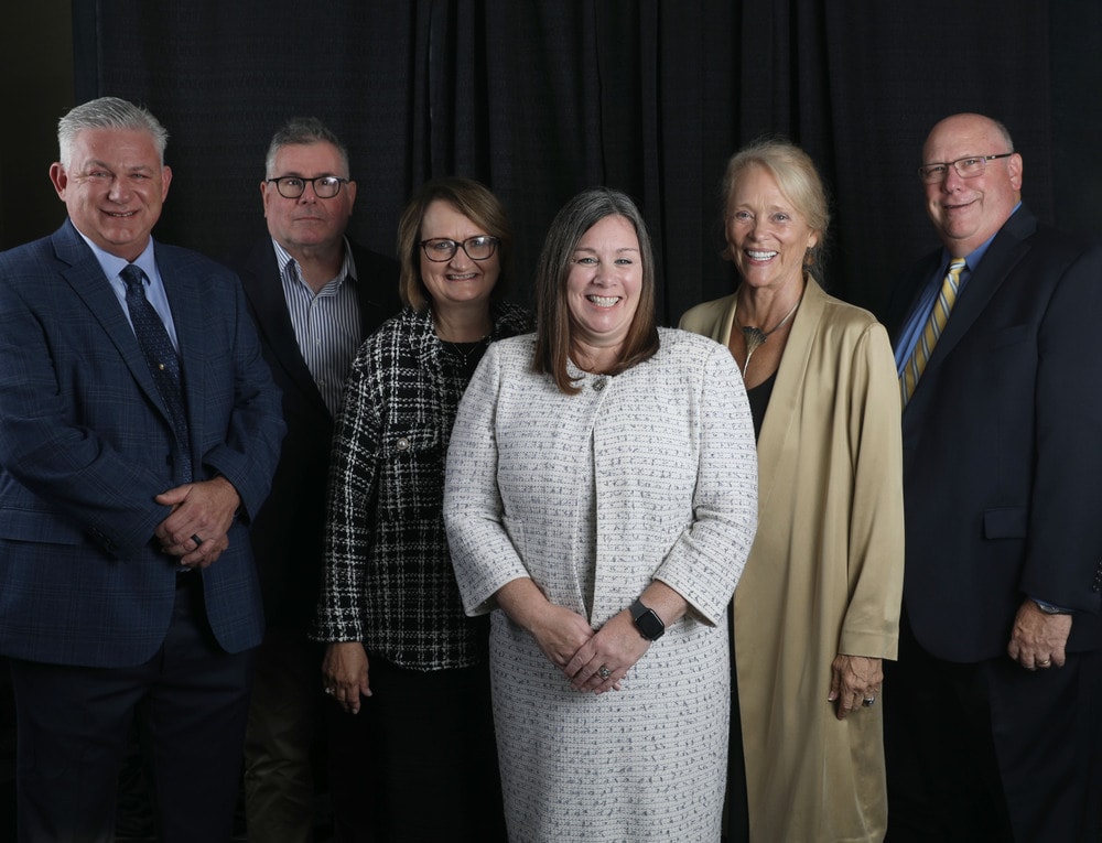 Bellwether Class of 2023 (left to right): Todd Abraham, Charlie Miceli, Deborah Templeton, Mary Beth Lang, Karen Conway and Michael Gray