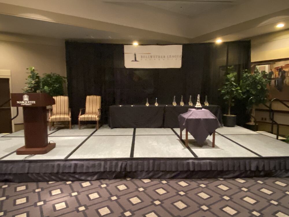 Induction - Recognition Ceremony stage