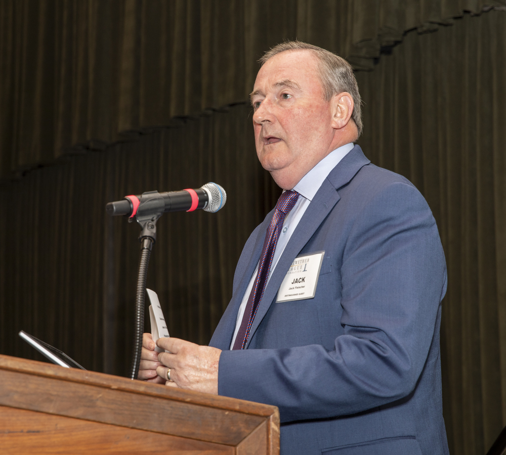 Jack Fleischer introduces the second Ammer Honoree of 2024 - his successor at New York-Presbyterian