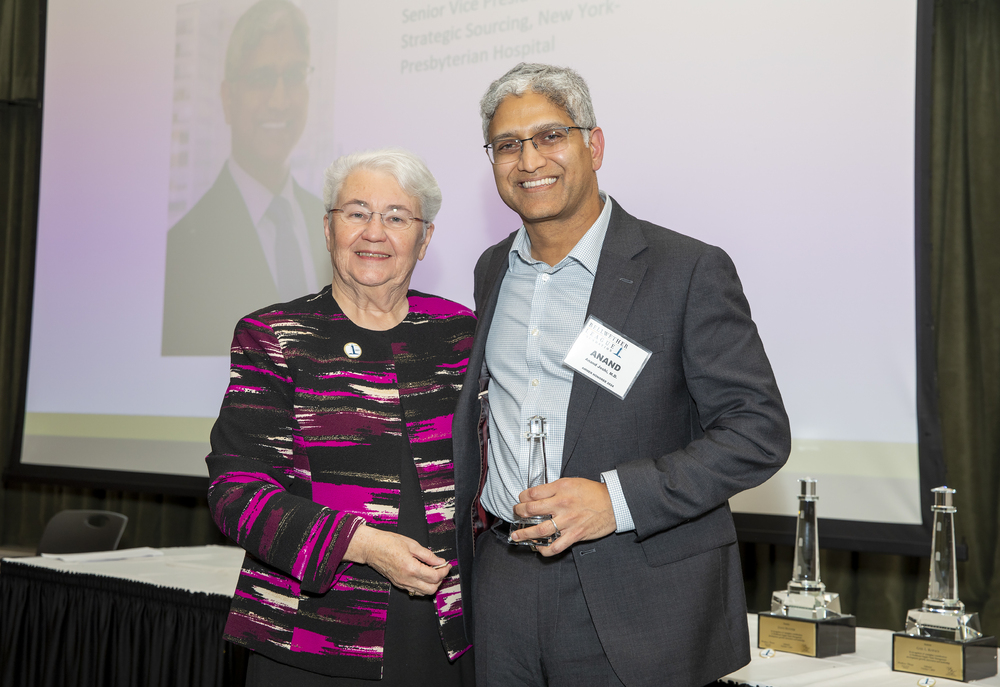 Strain with 2024 Ammer Honoree Anand Joshi, M.D.