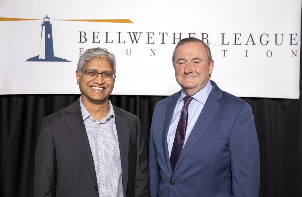 Anand Joshi, M.D., MBA, Ammer Honoree Class of 2024, Vice President, Procurement & Strategic Sourcing, New York-Presbyterian Hospital; and Jack Fleisher, Retired Vice President, Procurement & Strategic Sourcing, New York-Presbyterian Hospital.