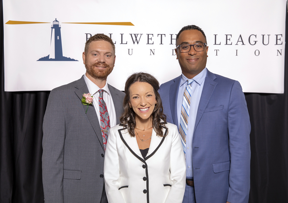 Future Famers Class of 2024 (left to right): Corey Schmidt, CMRP, MBA; Angie Bruns, MHA; and Chico Manning, MHA