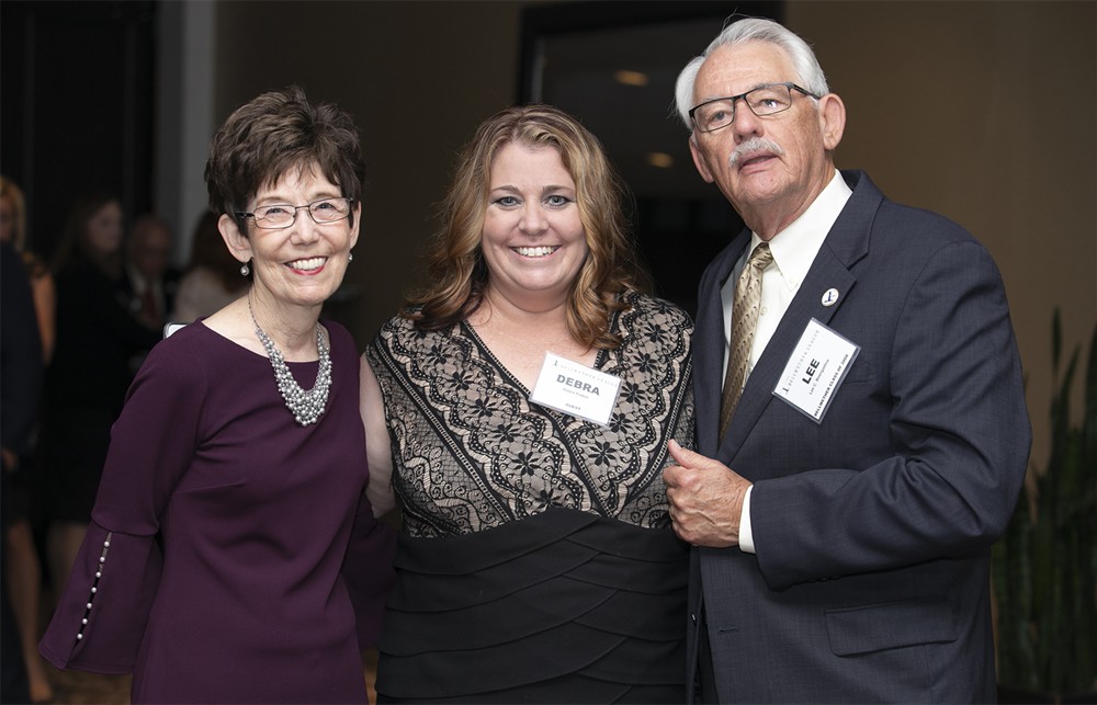 Mary Ann Cook, Debra Fedon and Lee Boergadine (Bellwether Class of 2008).