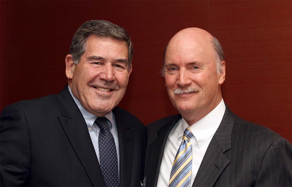 Fellow BLI Founding Board Members Laurence A. Dickson and Richard A. Perrin