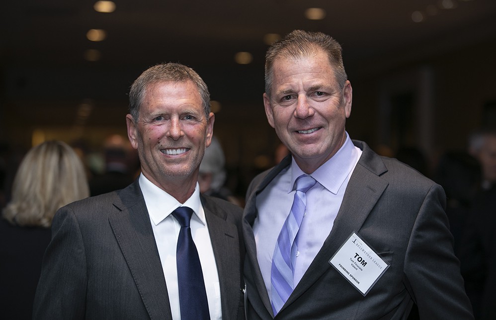 Access Strategy Partners’ Armin Cline (left) with Founding Sustaining Sponsor Vizient’s Tom Finucaine.
