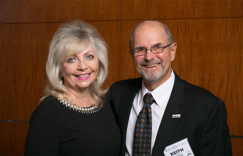 Halyard's Dynamic Duo: Susan Meyer and Keith Kuchta (Bellwether Class of 2014).